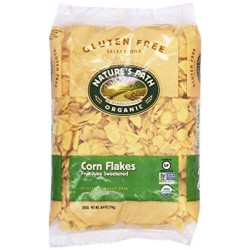 NATURES PATH ORGANIC CORN FLAKES FRUIT JUICE SWEETENED 750G