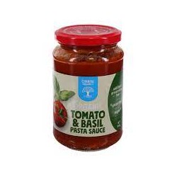 CHANTAL ORGANICS ORGANIC TOMATO AND BASIL PASTA SAUCE 340G