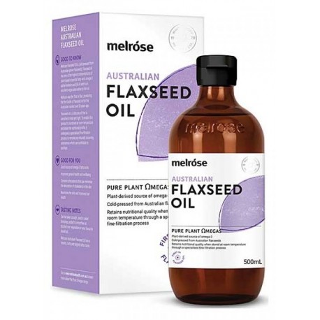 MELROSE AUSTRALIAN FLAXSEED OIL 500ML