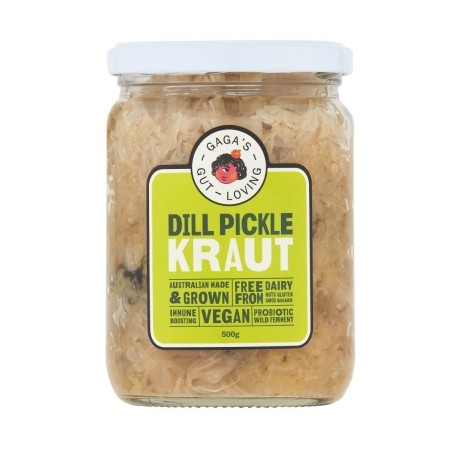 GAGAS GUT LOVING DILL PICKLE KRAUT 500G