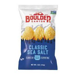 BOULDER CANYON CLASSIC SEA SALT 142G