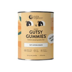 NUTRA ORGANICS GUTSY GUMMIES MIX MANGO 150G