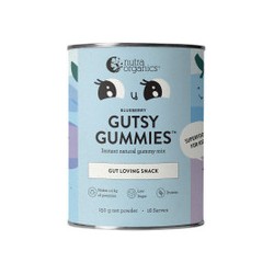 NUTRA ORGANICS GUTSY GUMMIES MIX BLUEBERRY 150G