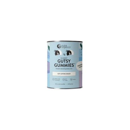 NUTRA ORGANICS GUTSY GUMMIES MIX BLUEBERRY 150G