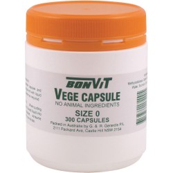 BONVIT VEGE SIZE 0 300 CAPSULES