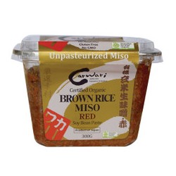 CARWARI BROWN RICE MISO SOY BEAN PASTE RED 300G