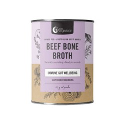 NUTRA ORGANICS BEEF BONE BROTH ADAPTOGENIC MUSHROOM 125G