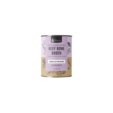 NUTRA ORGANICS BEEF BONE BROTH ADAPTOGENIC MUSHROOM 125G