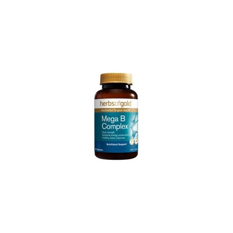 HERBS OF GOLD MEGA B COMPLEX 60 CAPSULES