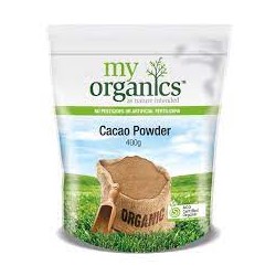 MY ORGANICS CACAO POWDER 400G