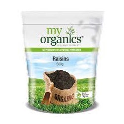 MY ORG RAISINS 500G