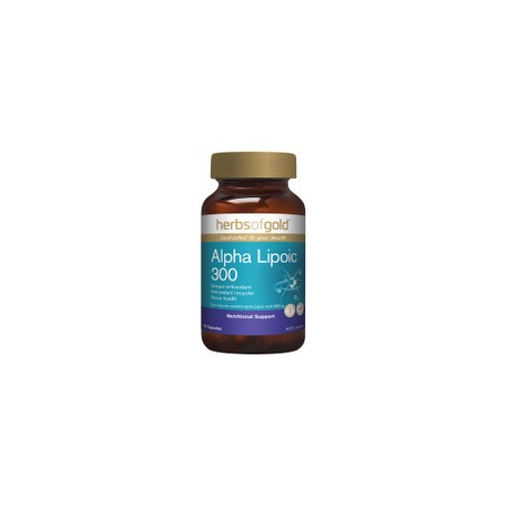 HERBS OF GOLD ALPHA LIPOIC ACID 300 120 CAPSULES