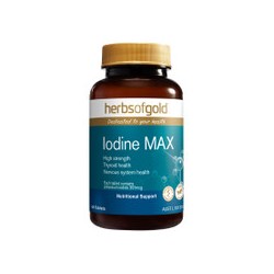 HERBS OF GOLD IODINE MAX 60 TABLETS