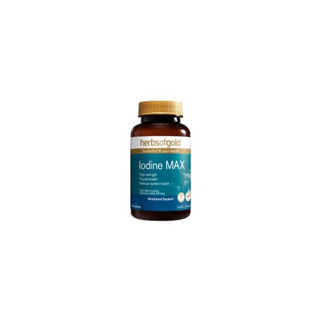 HERBS OF GOLD IODINE MAX 60 TABLETS