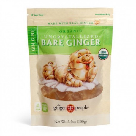 THE GINGER PEOPLE UNCRYSTALLISED BARE GINGER 200G