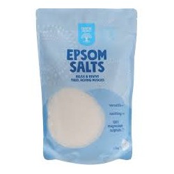 CHANTAL ORGANICS EPSOM SALTS 100% MAGNESIUM SULPHATE 1.5KG