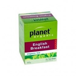 PLANET ORGANIC ENGLISH BREAKFAST 25 BAGS