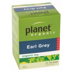 PLANET ORGANIC EARL GREY 25 BAGS