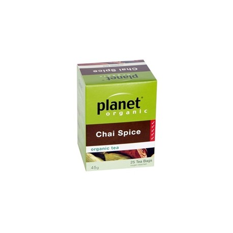 PLANET ORGANIC CHAI SPICE 25 BAS