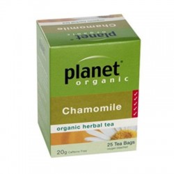 PLANET ORGANIC CHAMOMILE 25 BAGS