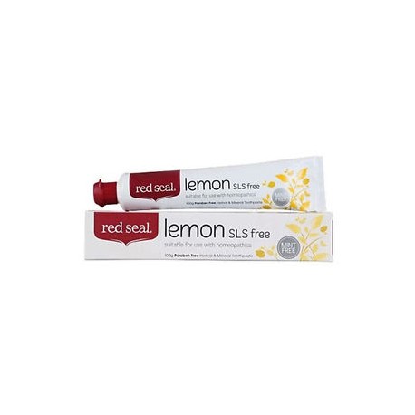 REDSEAL MINT & SLS FREE LEMON TOOTHPASTE 100G