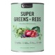 NUTRA ORGANICS SUPER GREENS AND REDS WHOLEFOOD MULTIVITAMIN POWDER 600G