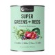 NUTRA ORGANICS SUPER GREENS PLUS REDS WHOLEFOOD MULTIVITAMIN POWDER 150G