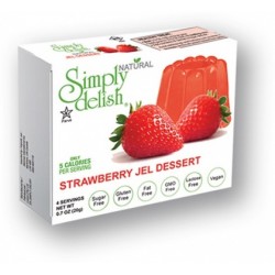 SIMPLY DELISH STRAWBERRY JEL DESSERT 20G