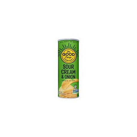 THE GOOD CRISP GF SOUR CREAM AND CHIVES POTATO CRISPS 160G