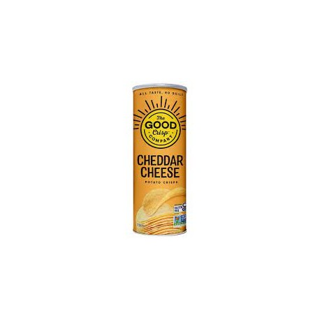 THE GOOD CRISP GF CHEDDAR CHEESE POTATO CRISPS 160G