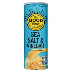 THE GOOD CRISP GF SEA SALT AND VINEGAR POTATO CRISPS 160G