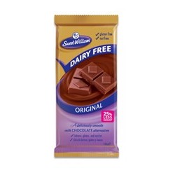 SWEET WILLIAM DAIRY FREE ORIGINAL CHOCOLATE 100G