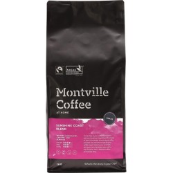 MONTVILLE COFFEE SUNSHINE COAST BLEND BEANS 1KG