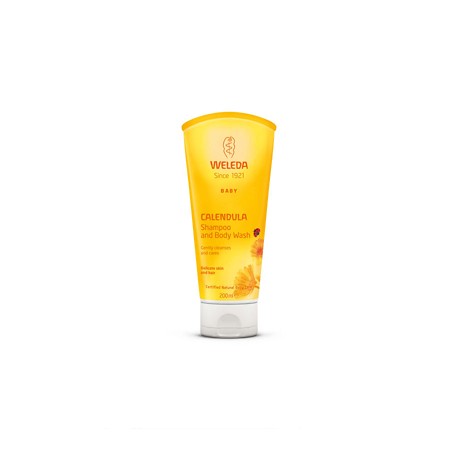 WELEDA BABY SHAMPOO AND BODY WASH CALENDULA 200ML