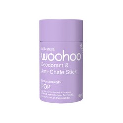 WOOHOO DEODORANT STICK POP EXTRA STRENGTH 60G