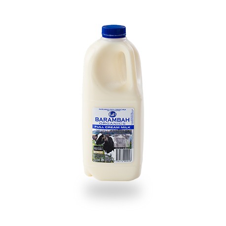 BARAMBAH ORGANICS FULL CREAM MILK 2L