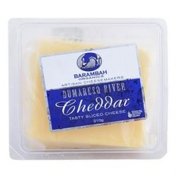 BARAMBAH ORGANICS CHEESE SLICES 210G