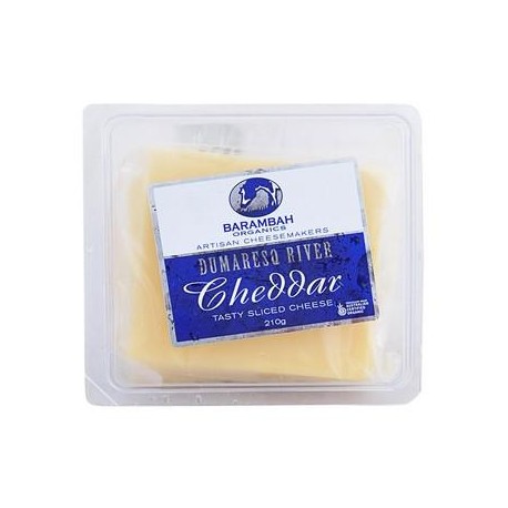 BARAMBAH ORGANICS CHEESE SLICES 210G