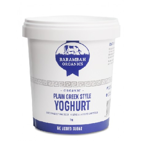 BARAMBAH GREEK STYLE YOGHURT 1KG