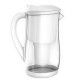 ECOBUD GENTOO GLASS WATER FILTER JUG 1.5L WHITE