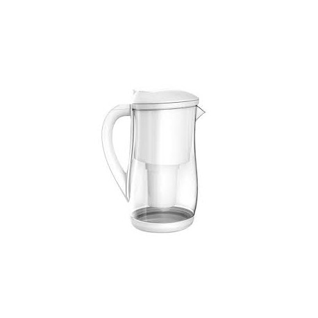 ECOBUD GENTOO GLASS WATER FILTER JUG 1.5L WHITE