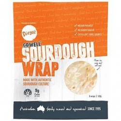 DIEGOS SOURDOUGH WRAPS 320G