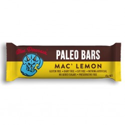 BLUE DINASAUR MAC' LEMON PALEO BAR 45G