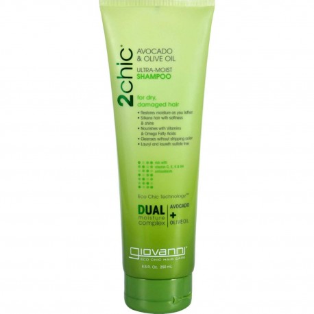 GIOVANNI 2CHIC AVACADO & OLIVE OIL SHAMPOO 250ML