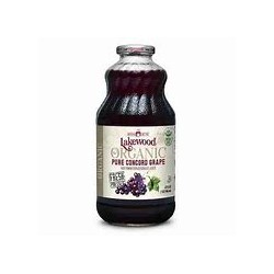 LAKEWOOD ORGANIC PURE CONCORD GRAPE GRAPE 946ML