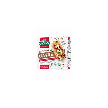 ORGRAN GLUTEN FREE BUCKWHEAT CRISPIBREAD 125G