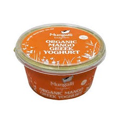 MUNGALLI ORGANIC MANGO GREEK YOGHURT LACTOSE FREE 375G