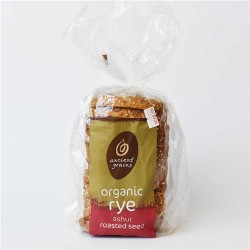 ANCIENT GRAINS ORGANIC RYE ASHUR ROASTED SEED 680G