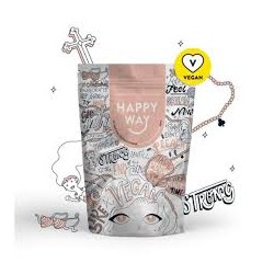 HAPPY WAY VEGAN PROTEIN POWDER VANILLA 500G