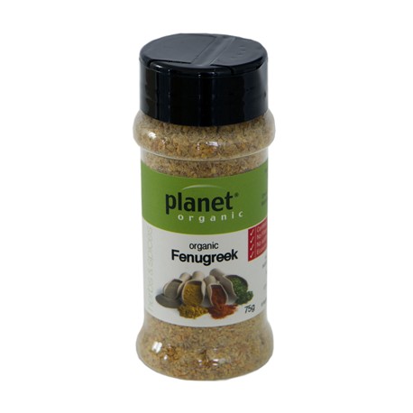 PLANET ORGANIC FENUGREEK 75G